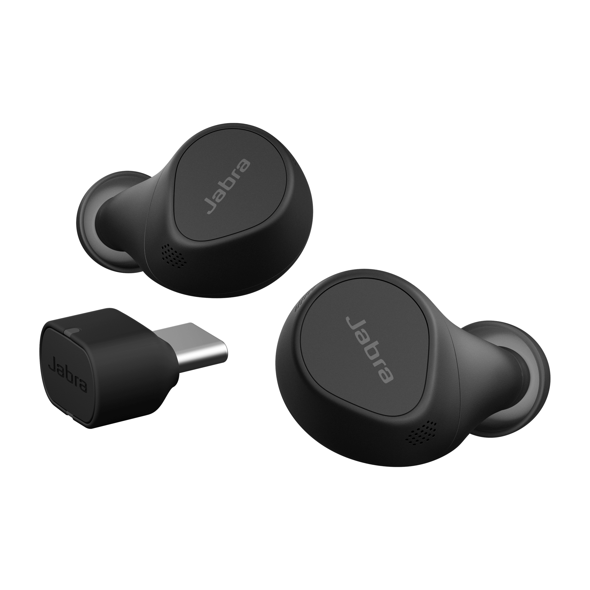 JABRA Evolve2 Buds UC USB-C +Wireless Charging Pad
