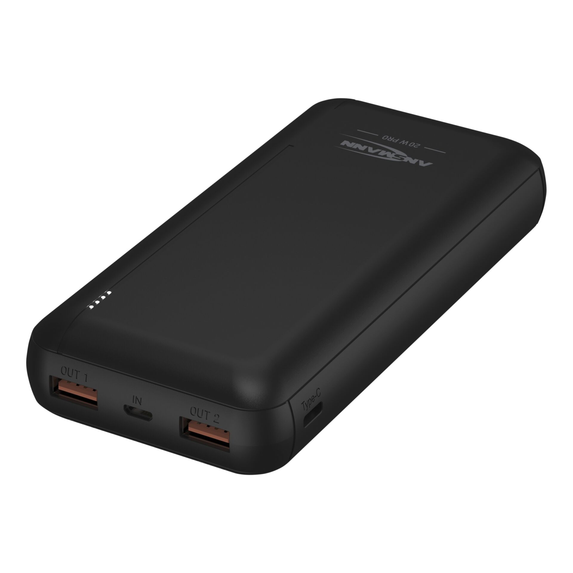 Ansmann Powerbank 20.000 mAh PB320PD USB-C Ein/Ausg.1700-0147