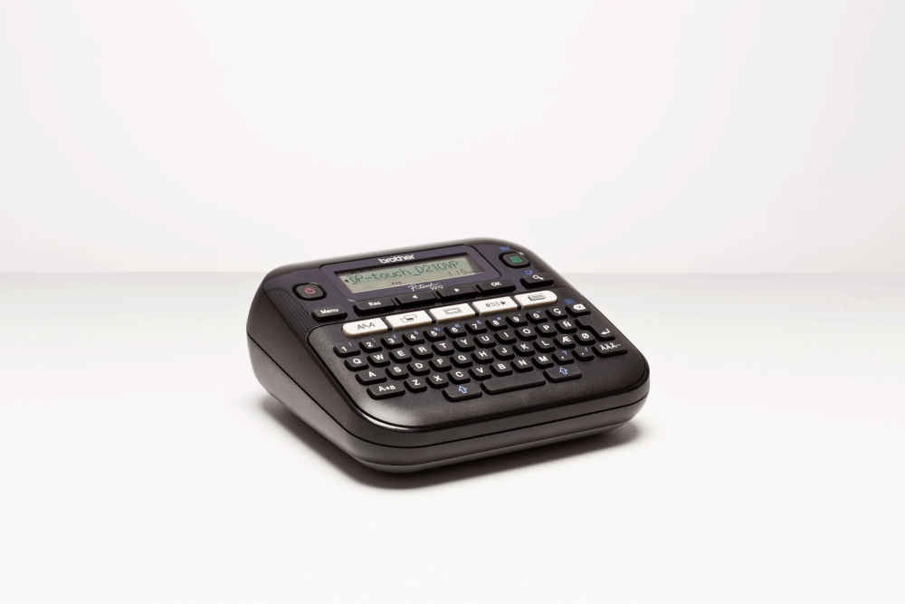 Brother P-touch D210VP Desktop Beschriftungsgerät mit Koffer – Ansicht 6