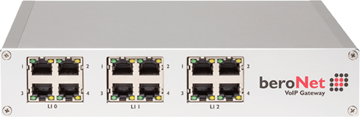 beroNet modular VoIP Session Border Controller BNSBC-L-4BRI
