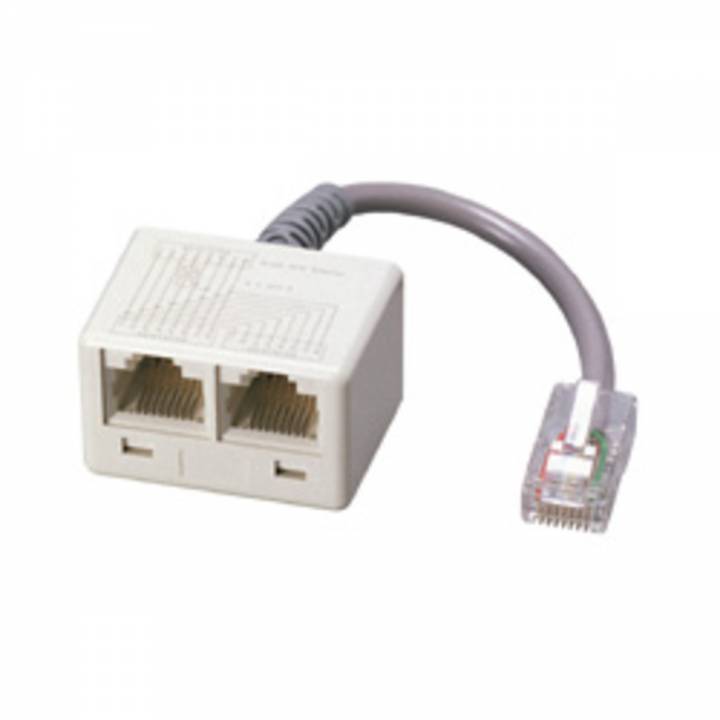 Adapter-ISDN WE8 - 2xWE8-R 0,1m