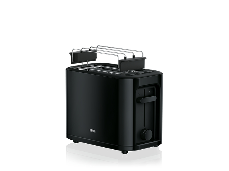 Braun HT3010BK Toaster 1 Scheibe(n) Schwarz 1000 W