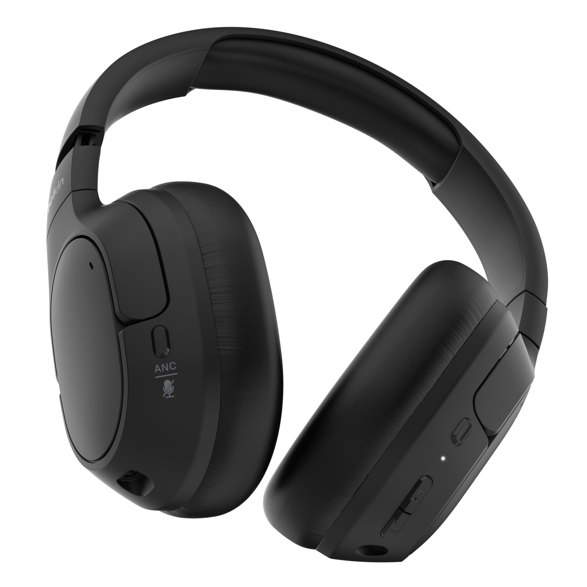 Belkin Soundform Isolate OverEar kabellos, schwarz     AUD008hqBK 139766_02