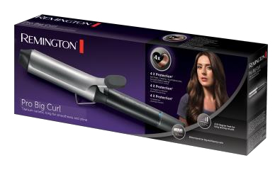 Remington CI 5538 Haarstyling-Gerät Lockenstab Warm Schwarz, Grau