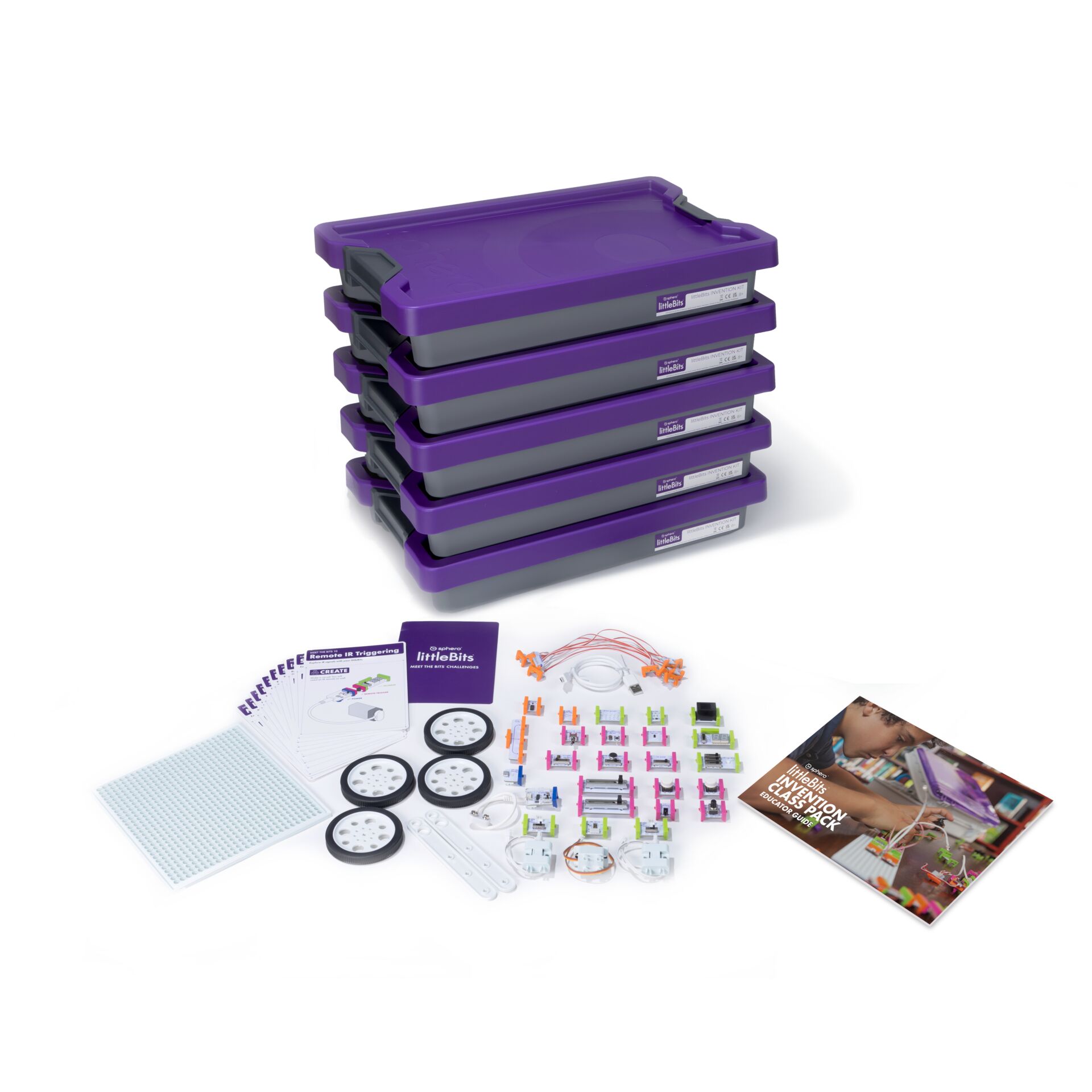 littleBits Invention Kit Class Pack - 5 Kits 132829_00