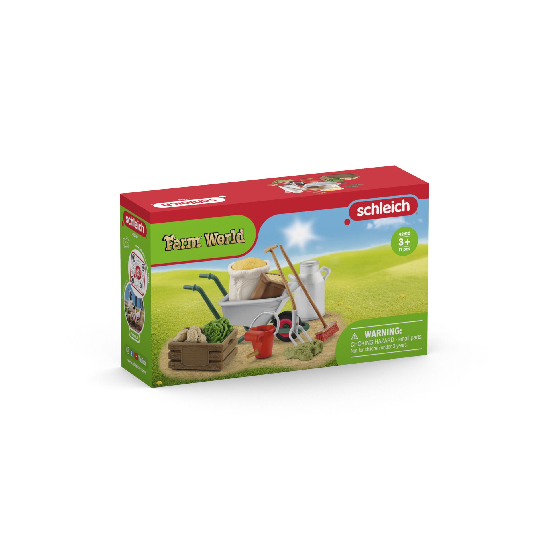 Schleich Farm World        42610 Stallpflege Zubehör