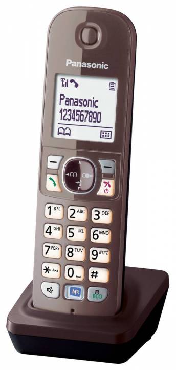 Panasonic Mobilteil KX-TG68xx Serie inkl. LS mocca braun