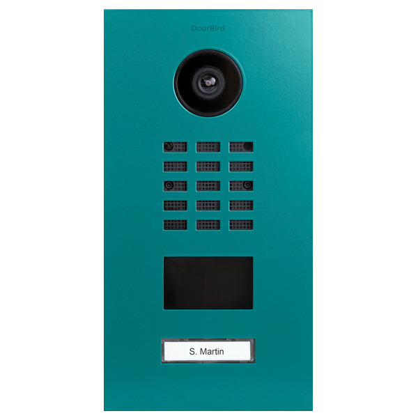 DoorBird D2101V IP Video Türstation V4A Edelstahl, RAL 5018