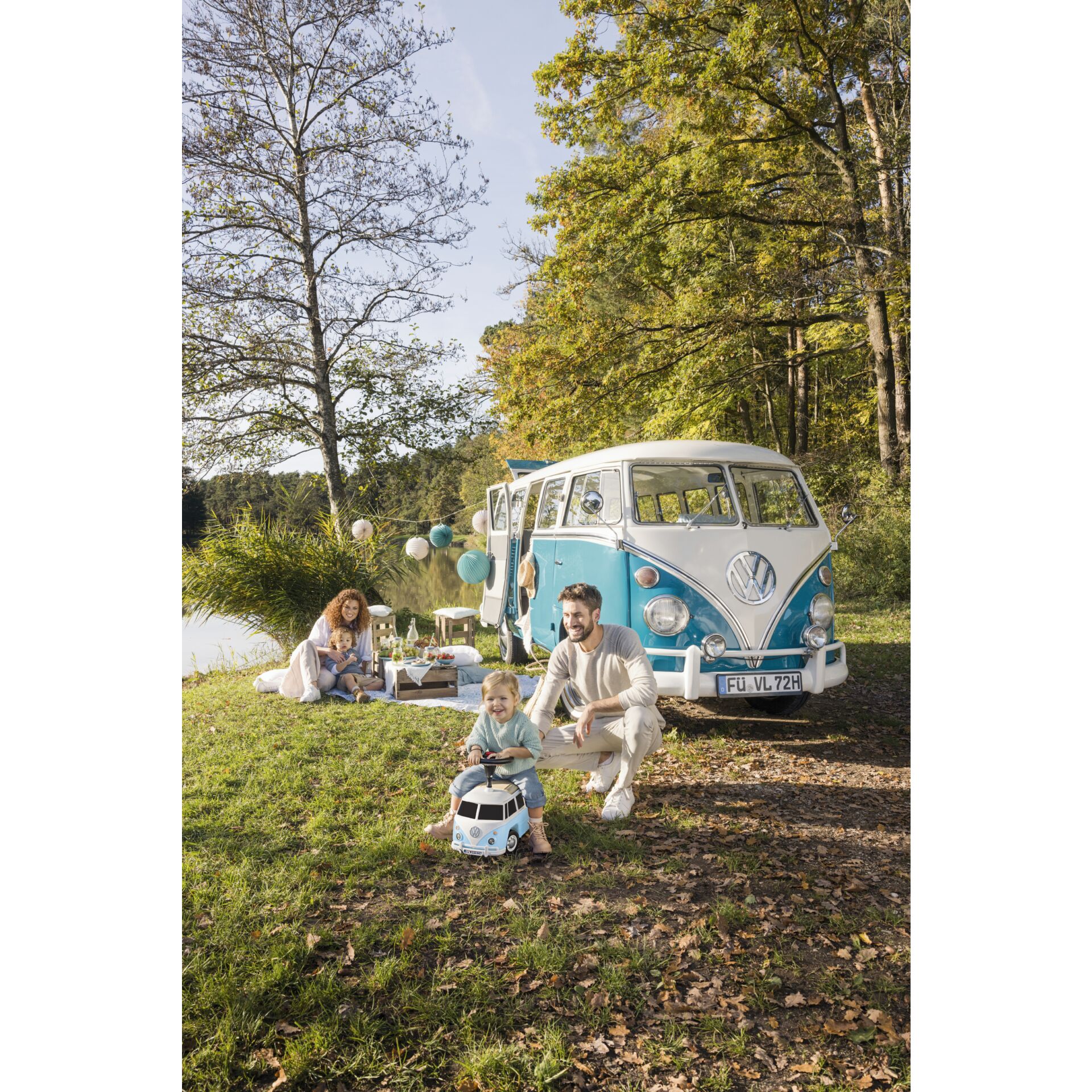 BIG Bobby Car Baby VW T1 Blau 809461_06