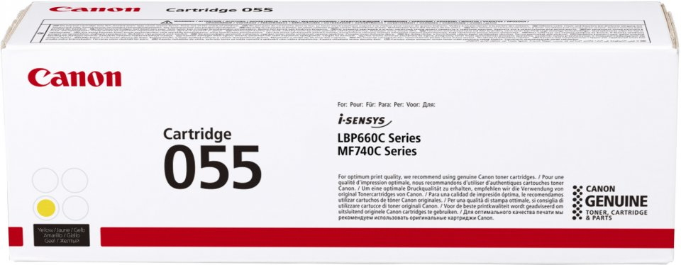 Canon Toner CRG 055 Y Gelb 70225128_5017511940