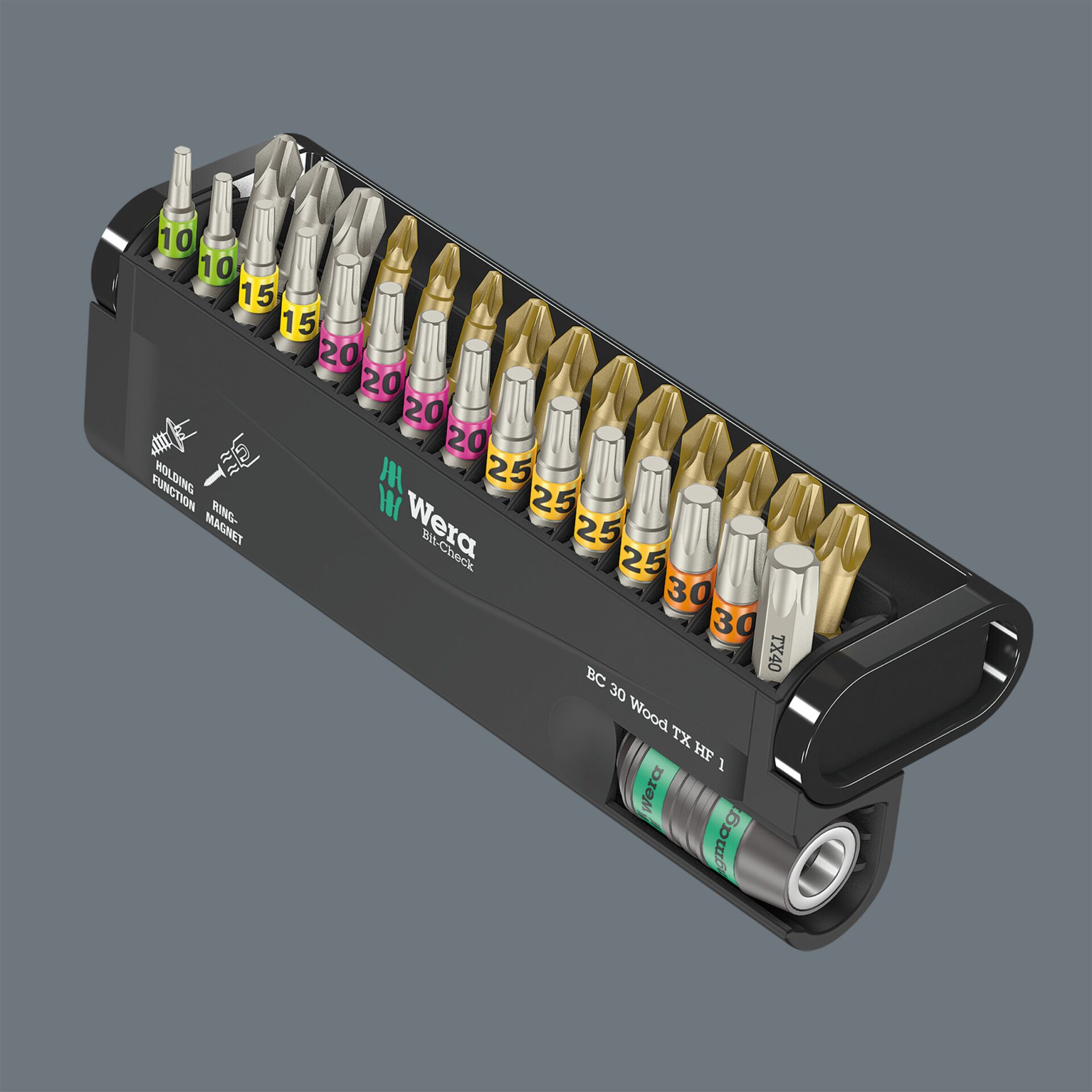 Wera Bit-Check 30 Wood TORX HF 1