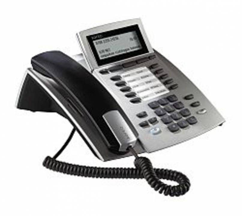 AGFEO Systemtelefon ST42 silber