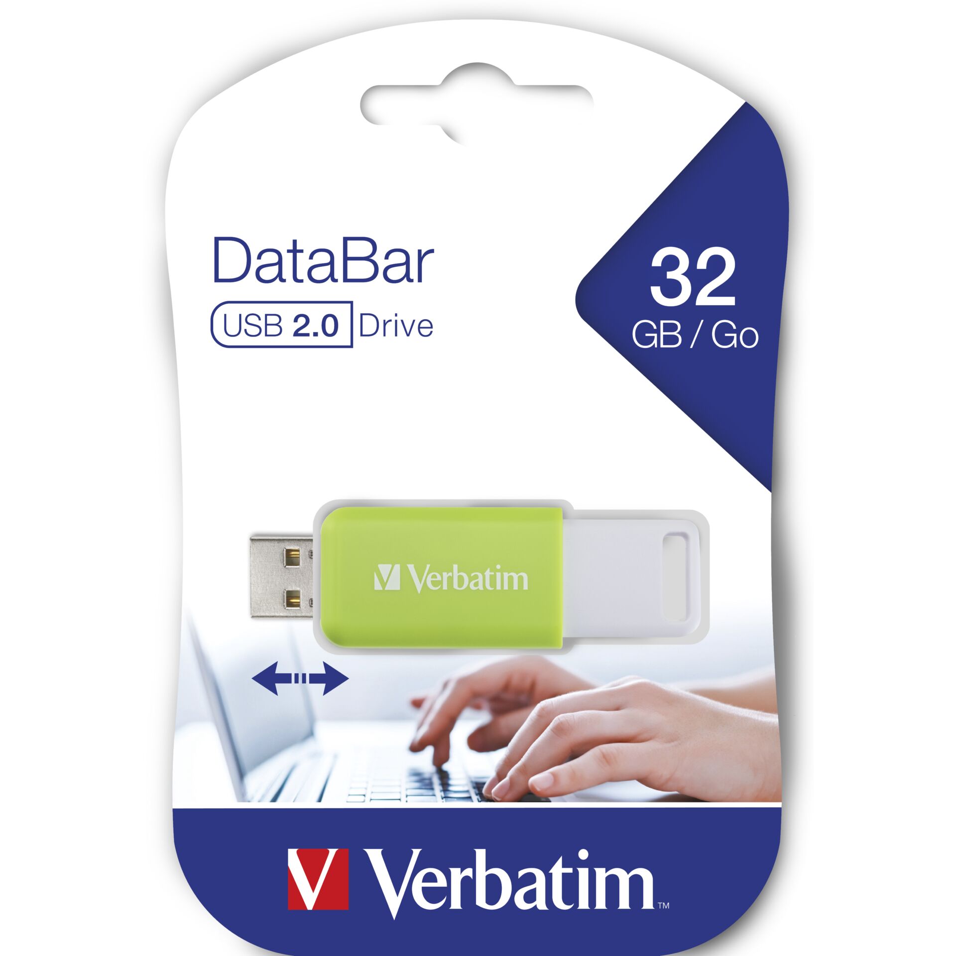 Verbatim DataBar USB 2.0    32GB Green