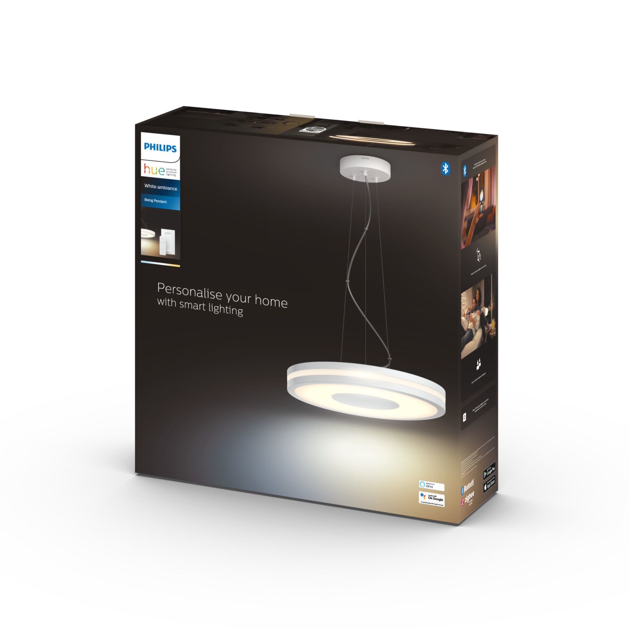 Philips Hue White Amb. Being Pendelleuchte weiß 3000lm DS 92657201_2996726505