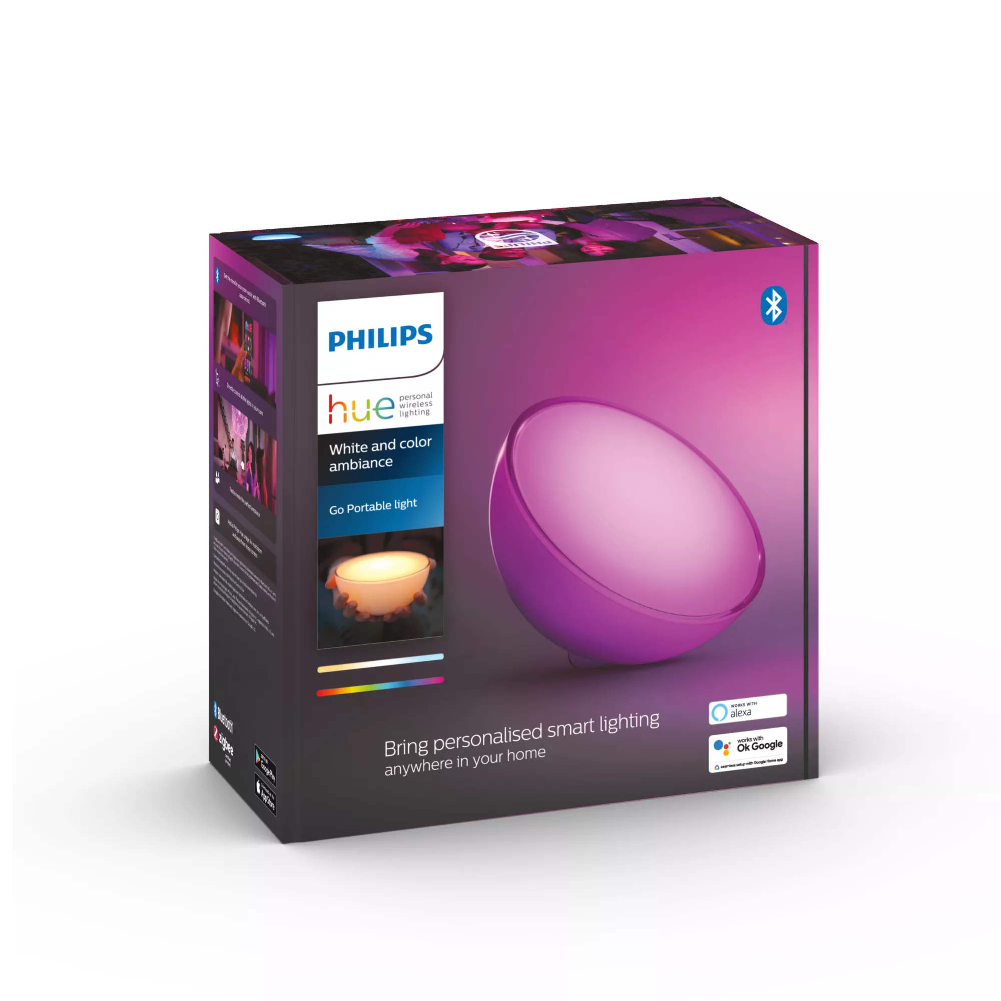 Philips Hue Go V2 Tischleuchte WACA 520lm – Ansicht 3