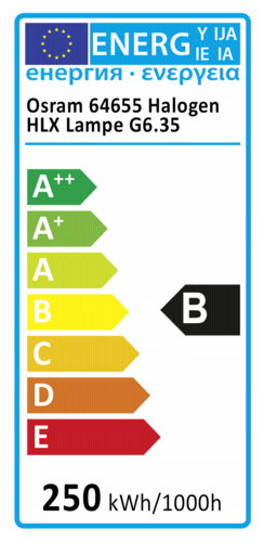 Osram Halogen HLX Lampe G6.35