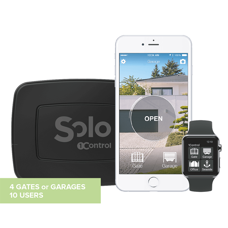 1control-soloG2-ENxiYMdYBTpFaXz 1Control SOLO - Öffner für Garage Bluetooth LE 4 für iPhone und Android Smartphone