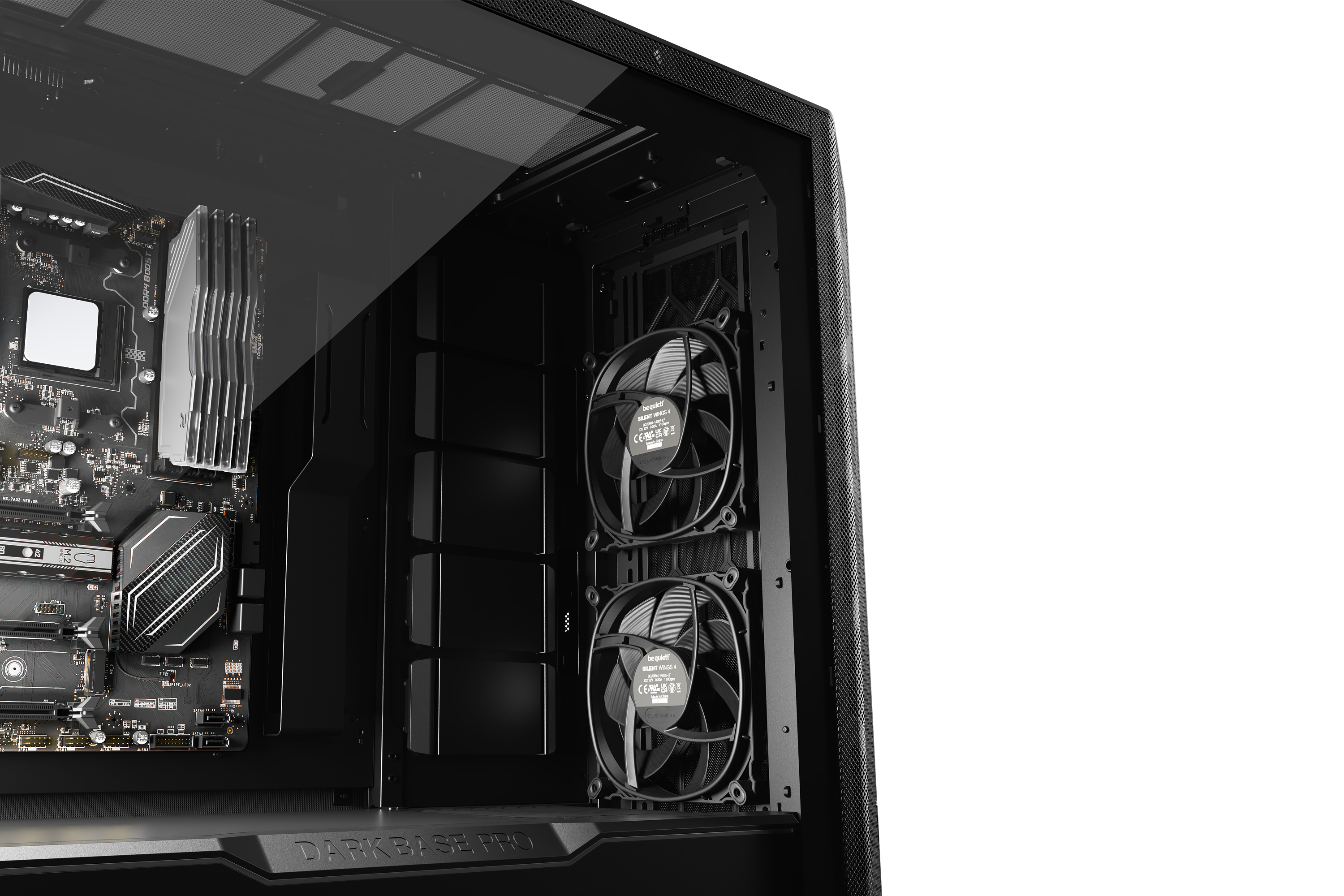 be quiet! DARK BASE PRO 901 Schwarz PC Gehäuse – Ansicht 9