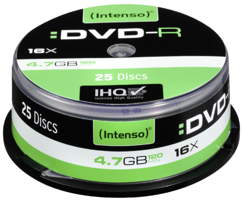 1x25 Intenso DVD-R 4,7GB