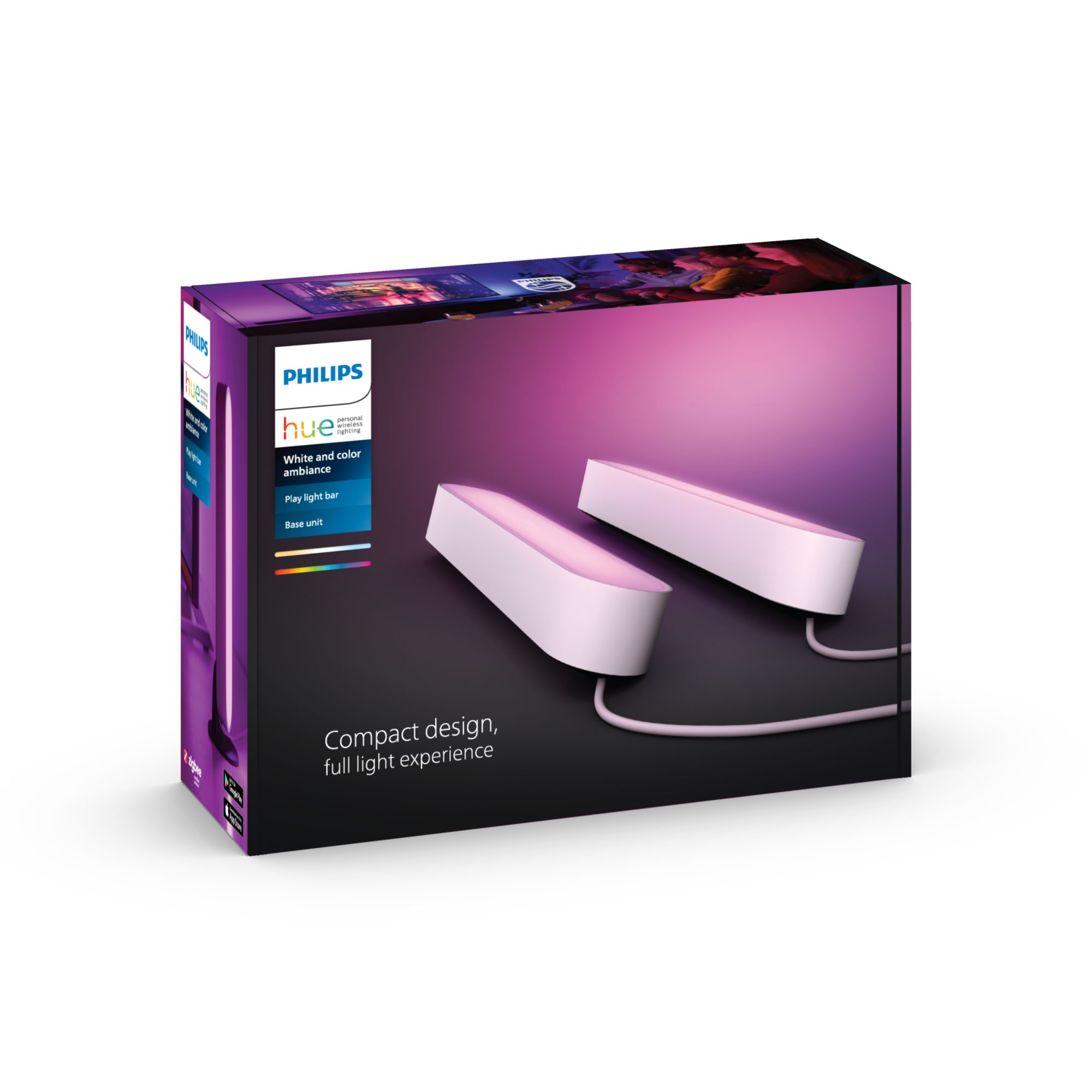 Philips Hue White&Col. Amb.Play Lightbar 2er Basis weiß + NT 59988733_4168052222