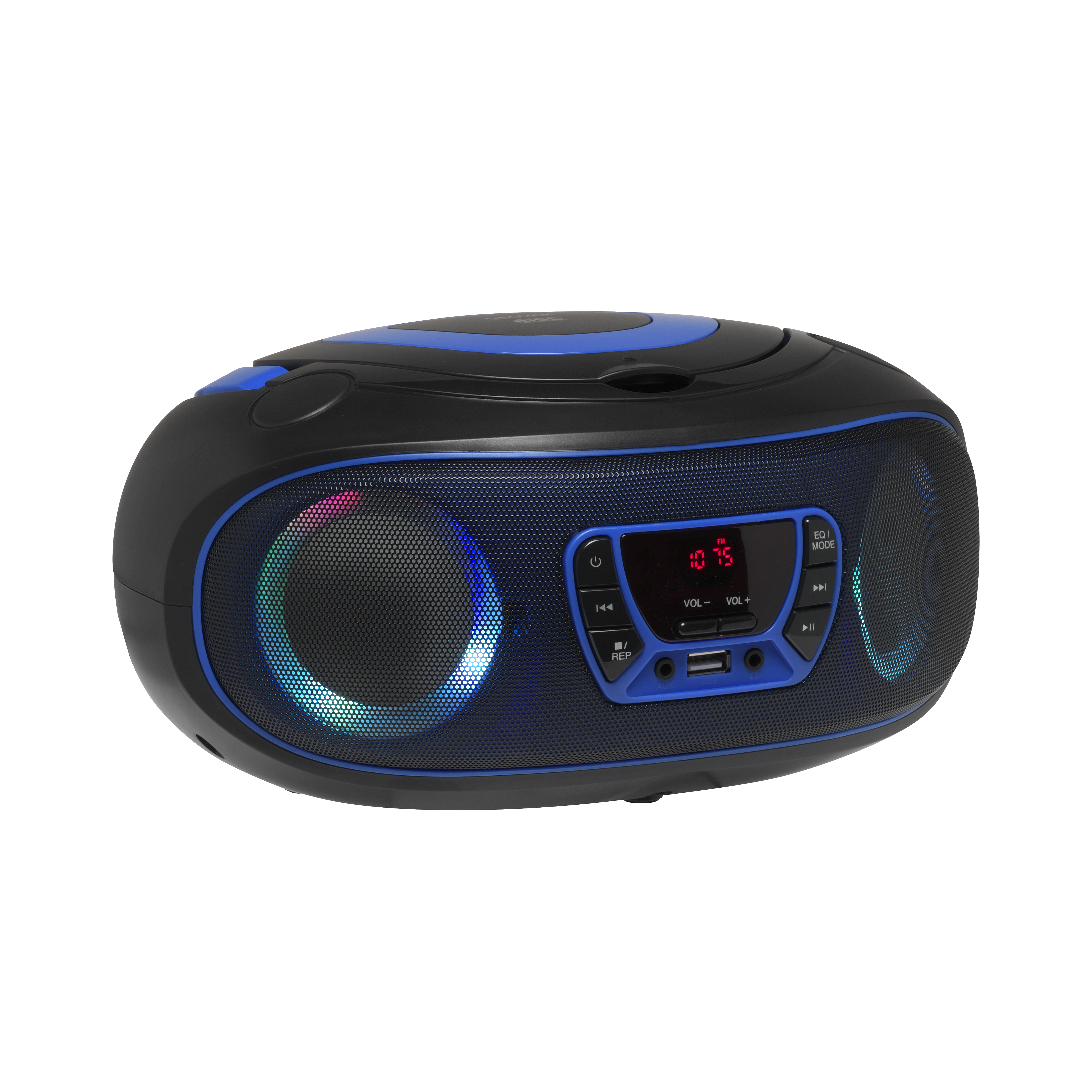 Denver TCL-212BT BLUE CD-Player Tragbarer CD-Player Schwarz, Blau