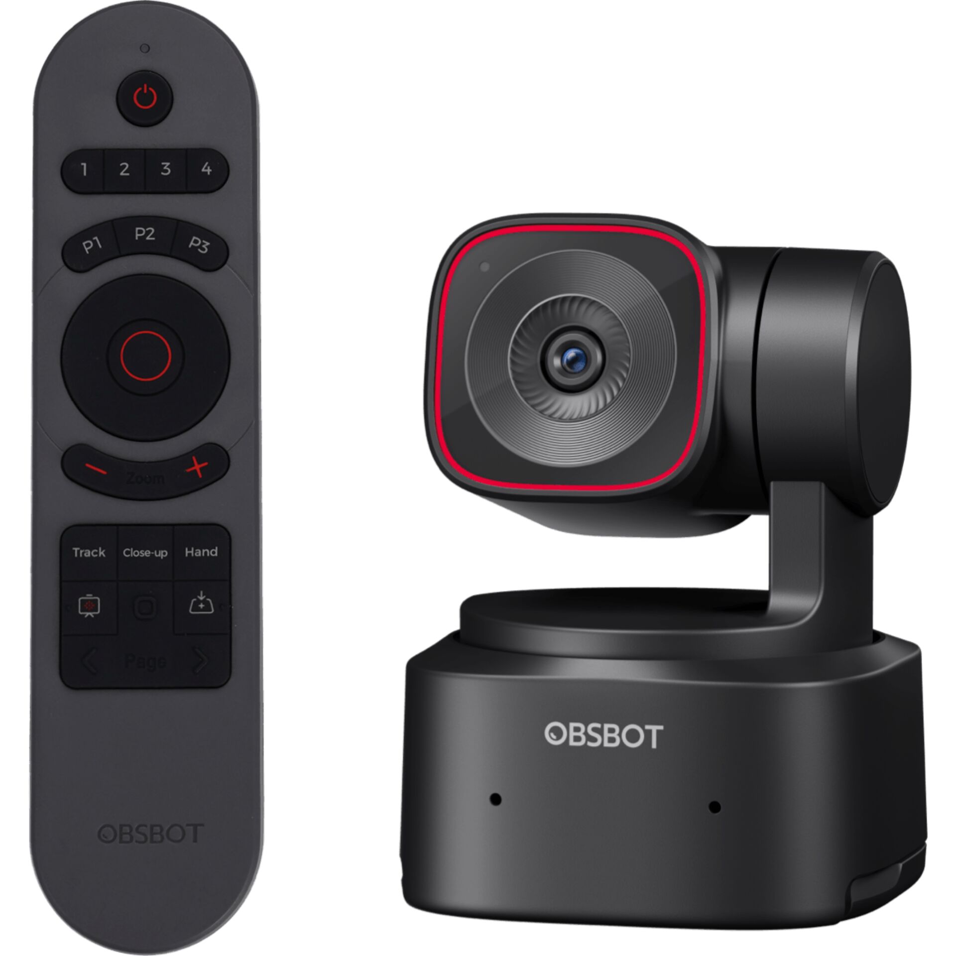 OBSBOT Tiny 2 Lite Remote Combo PTZ Webcam 161921_00