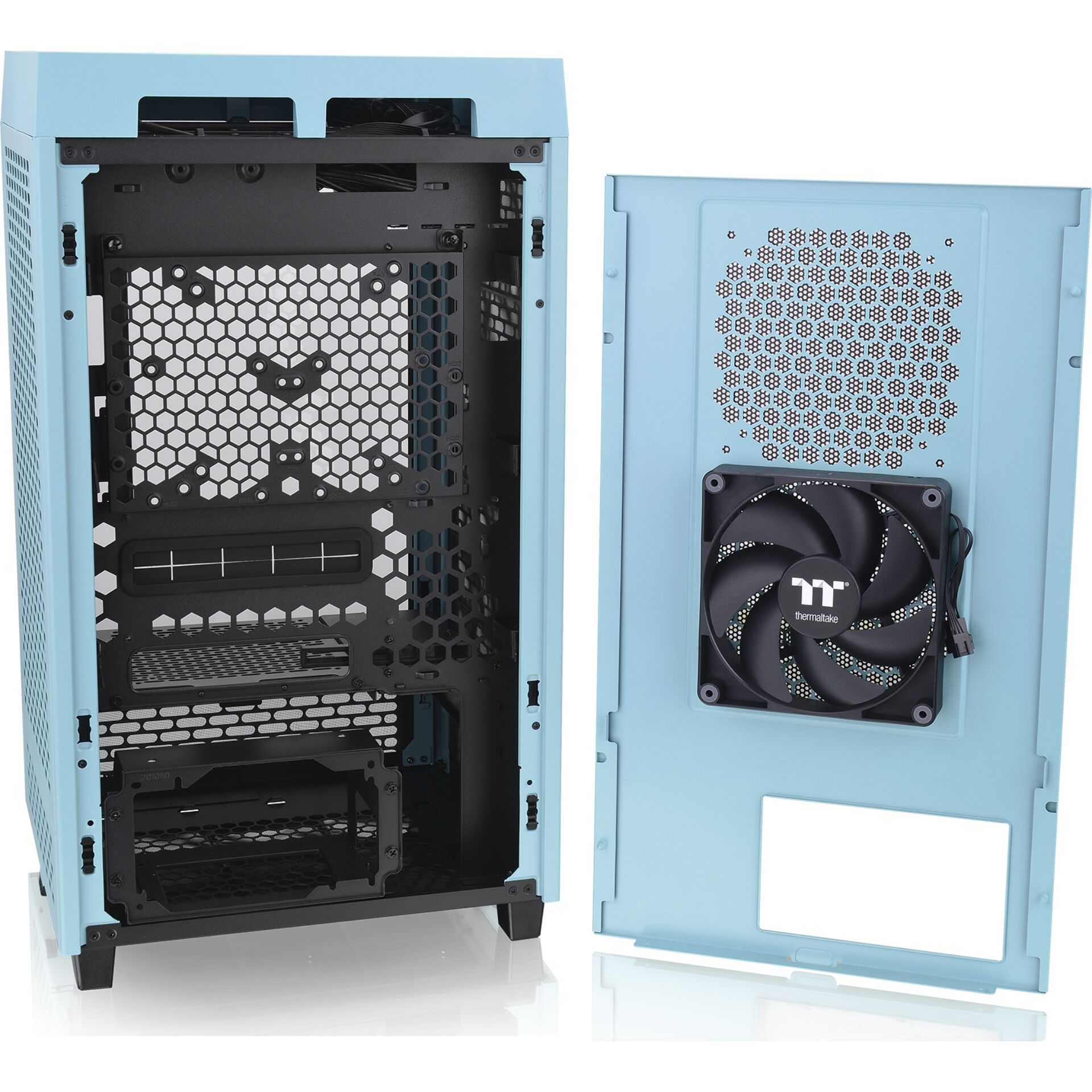 Thermaltake The Tower 200 Turquoise PC-Gehäuse 827115_04