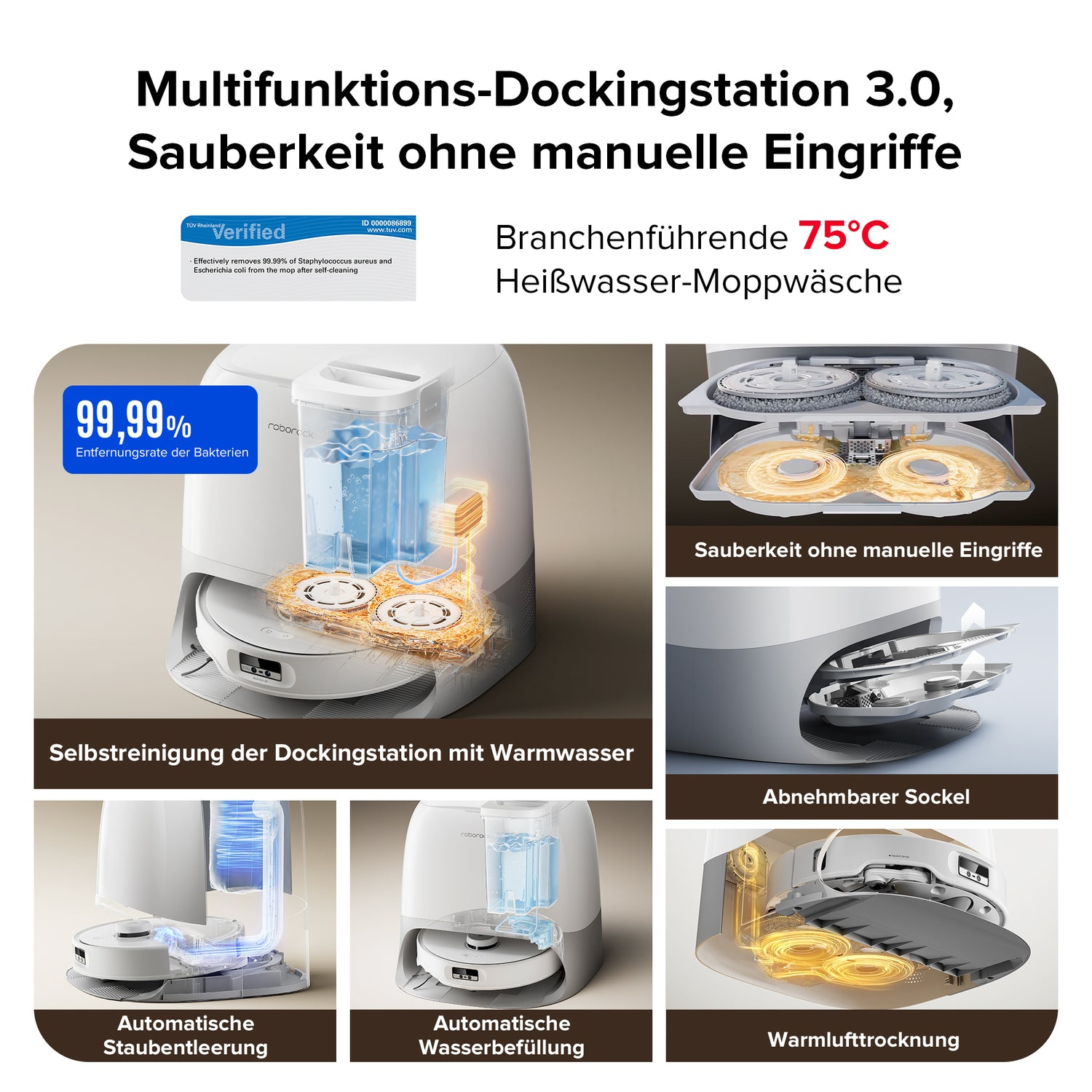Roborock Qrevo Curv 5A1 weiß a40b7c7d6ea5fb55a746f7810b8aa9da8bfe4025