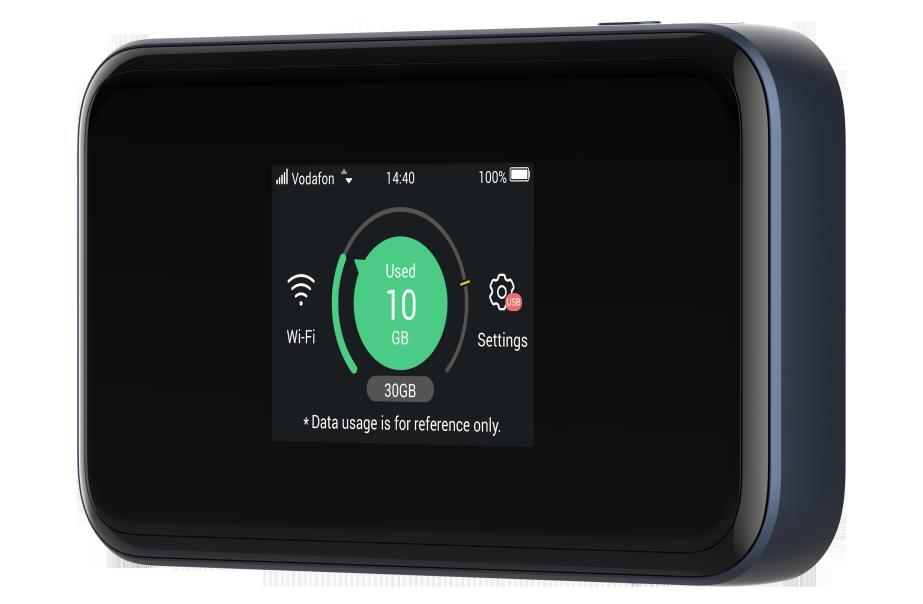 100000042626H Vodafone Giga To Go 5G MiFi Spot -ZTE MU5001 B-
