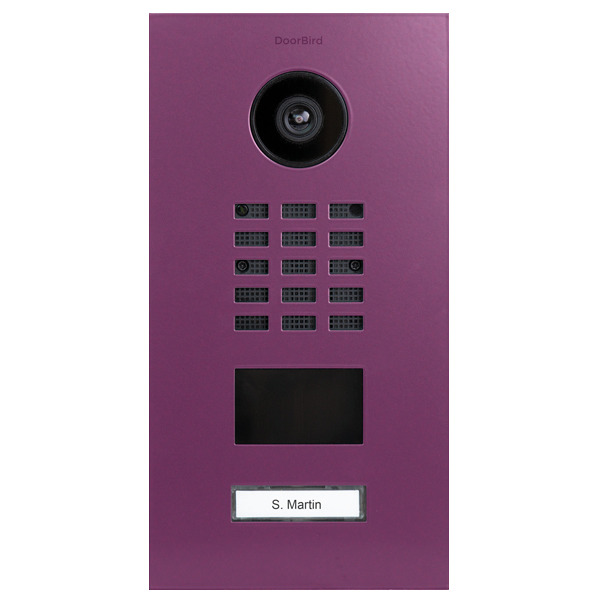 DoorBird D2101V IP Video Türstation V4A Edelstahl, RAL 4006