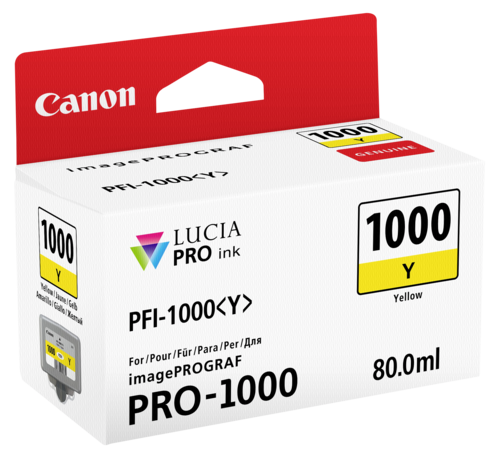 Canon PFI-1000 Y yellow