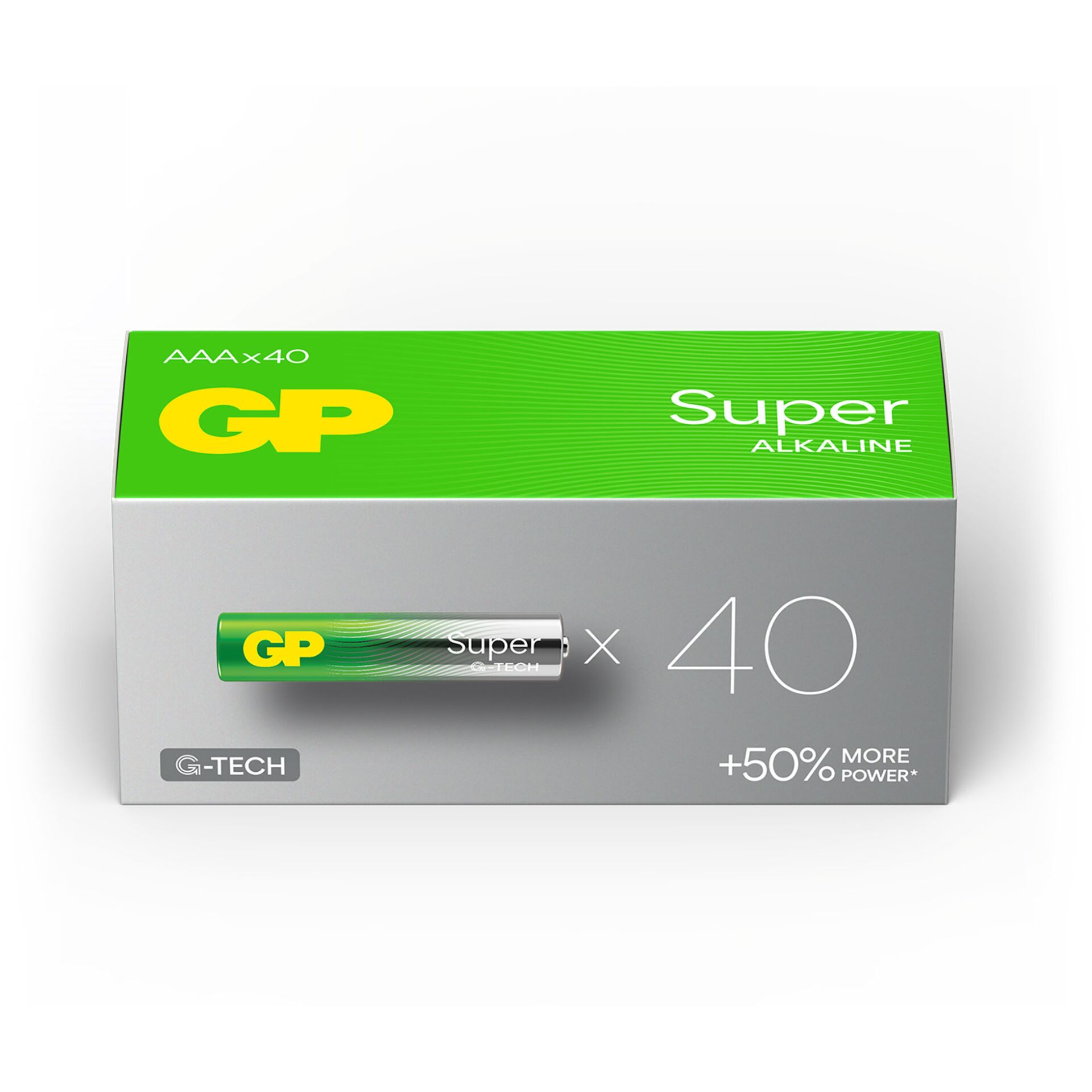 1x40 GP Super Alkaline AAA Micro Batterien PET Box  03024AETA-B40 824658_02