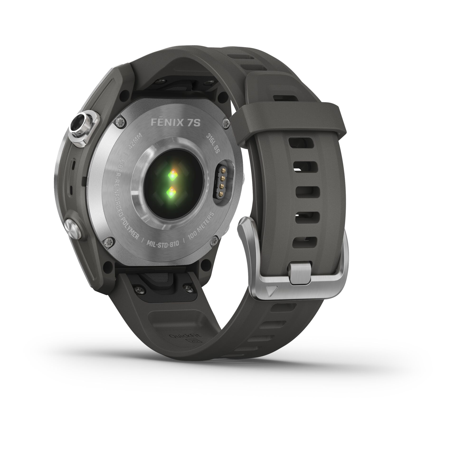 Garmin fenix 7S graphit/silber