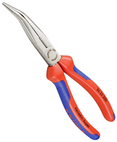 KNIPEX Flachrundzange mit Schneide 200 mm