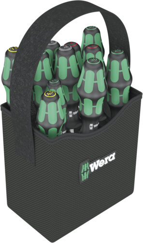 WERA Kraftform 2go 300 Schraubendrehersatz Kraftform Pl