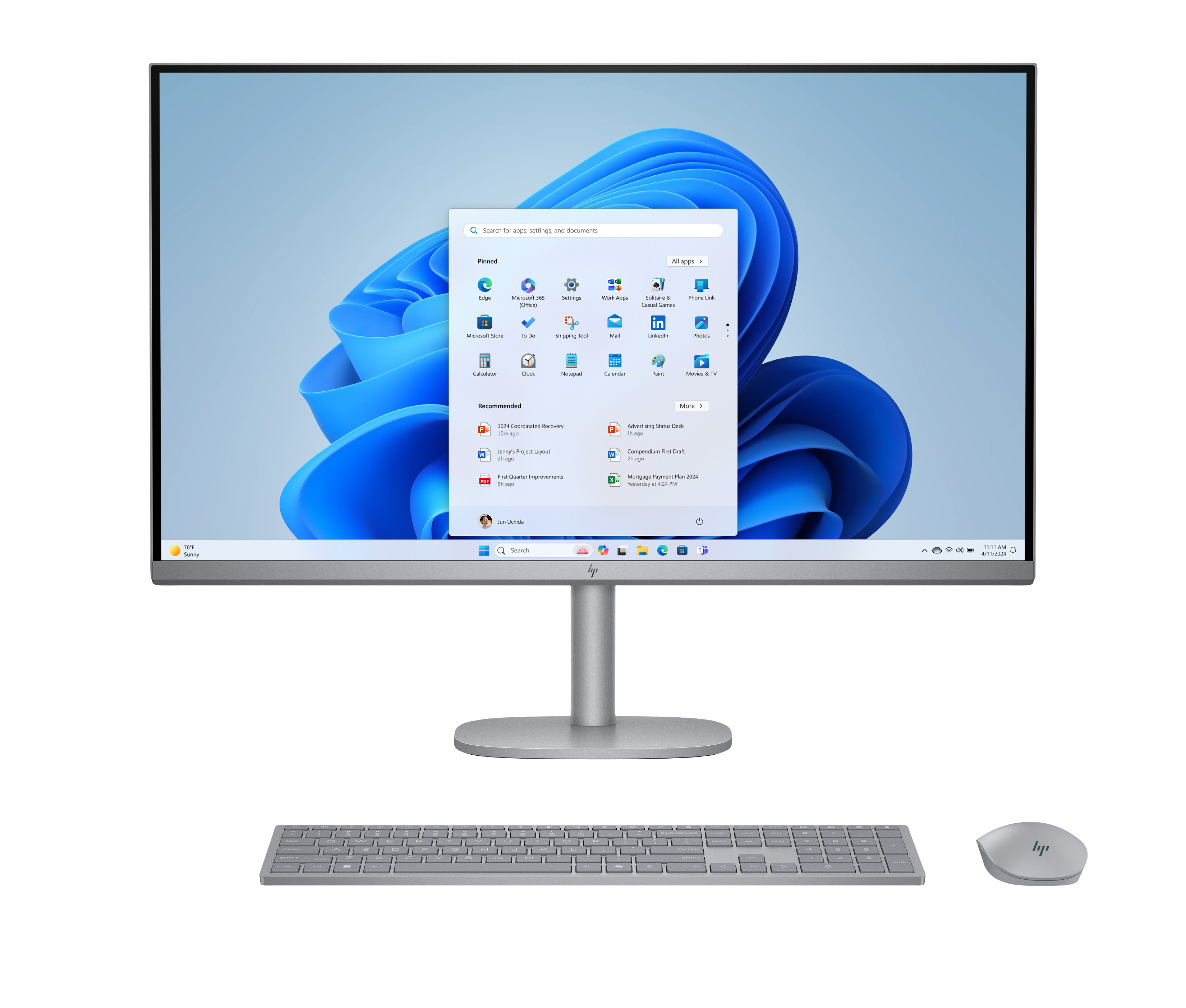HP OmniStudio X32-c0670ng 80,01cm (31,5 ) Ultra 7 32GB 1TB – Ansicht 1