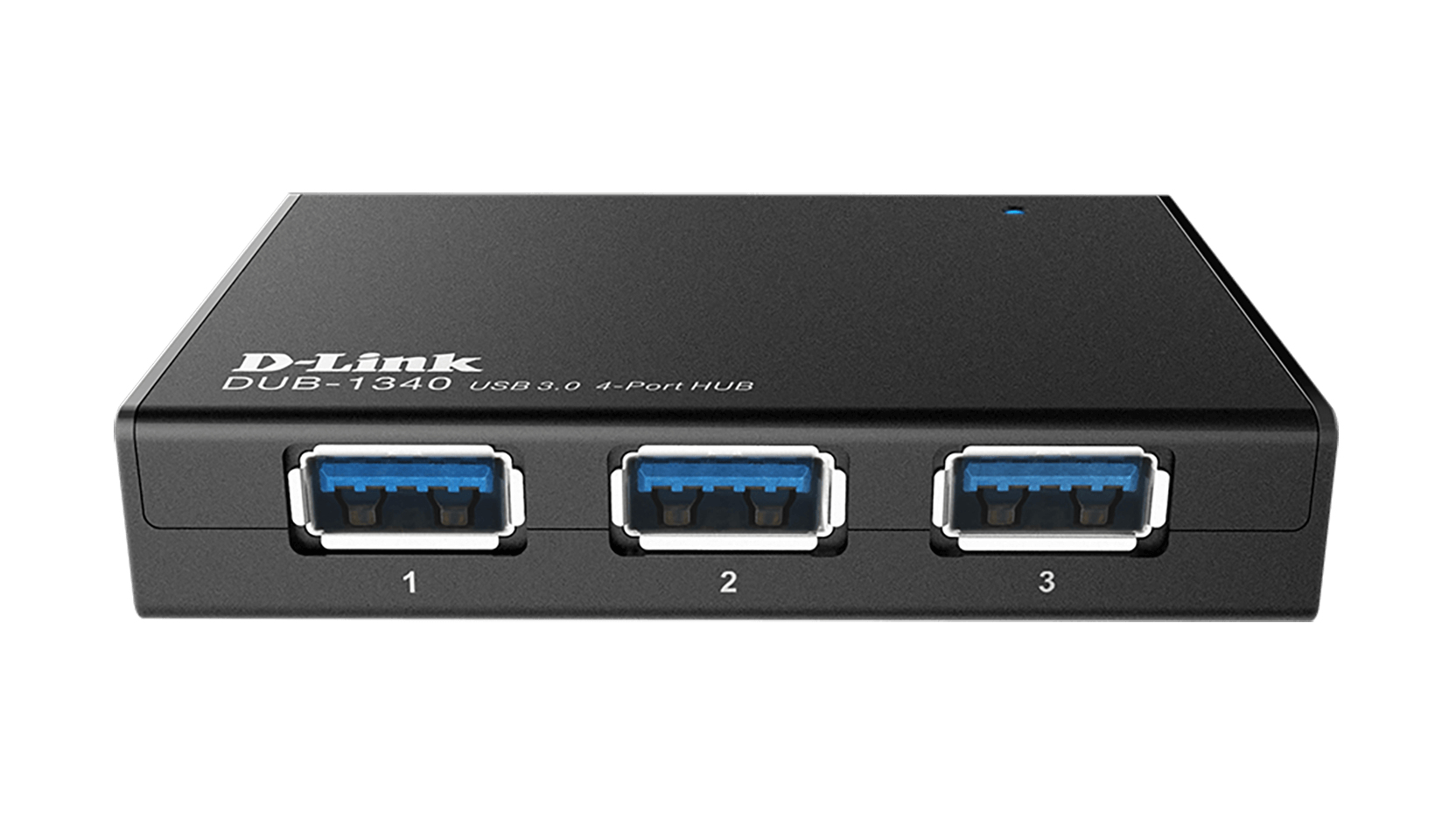 D-Link DUB-1340 Schnittstellen-Hub Schwarz