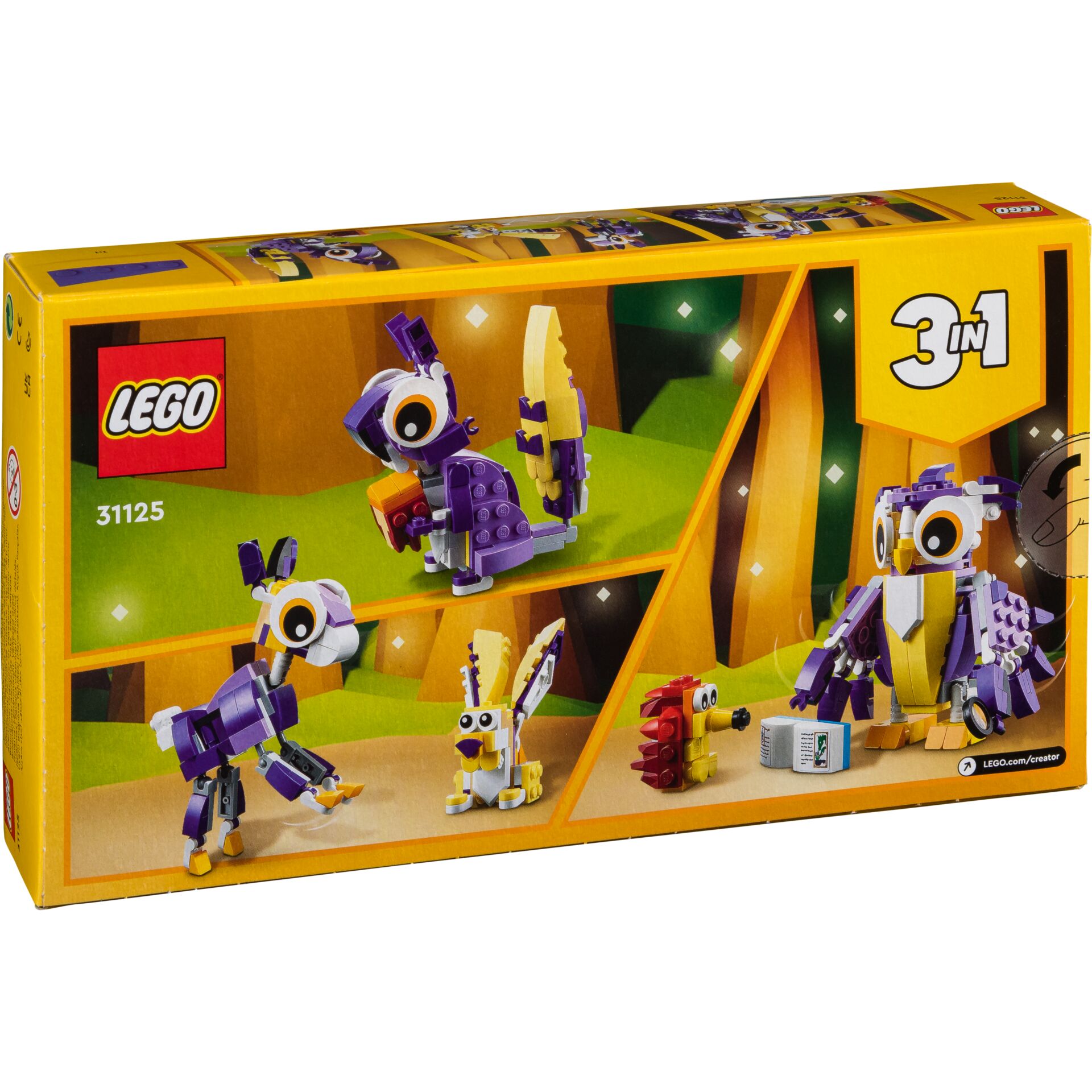 LEGO Creator 31125 Wald-Fabelwesen