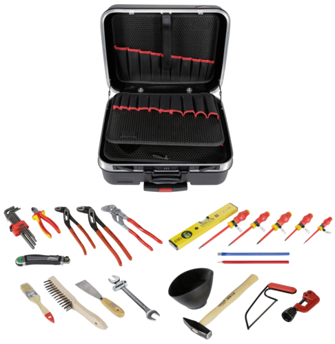 KNIPEX BIG Basic Move Sanitär Werkzeugkoffer