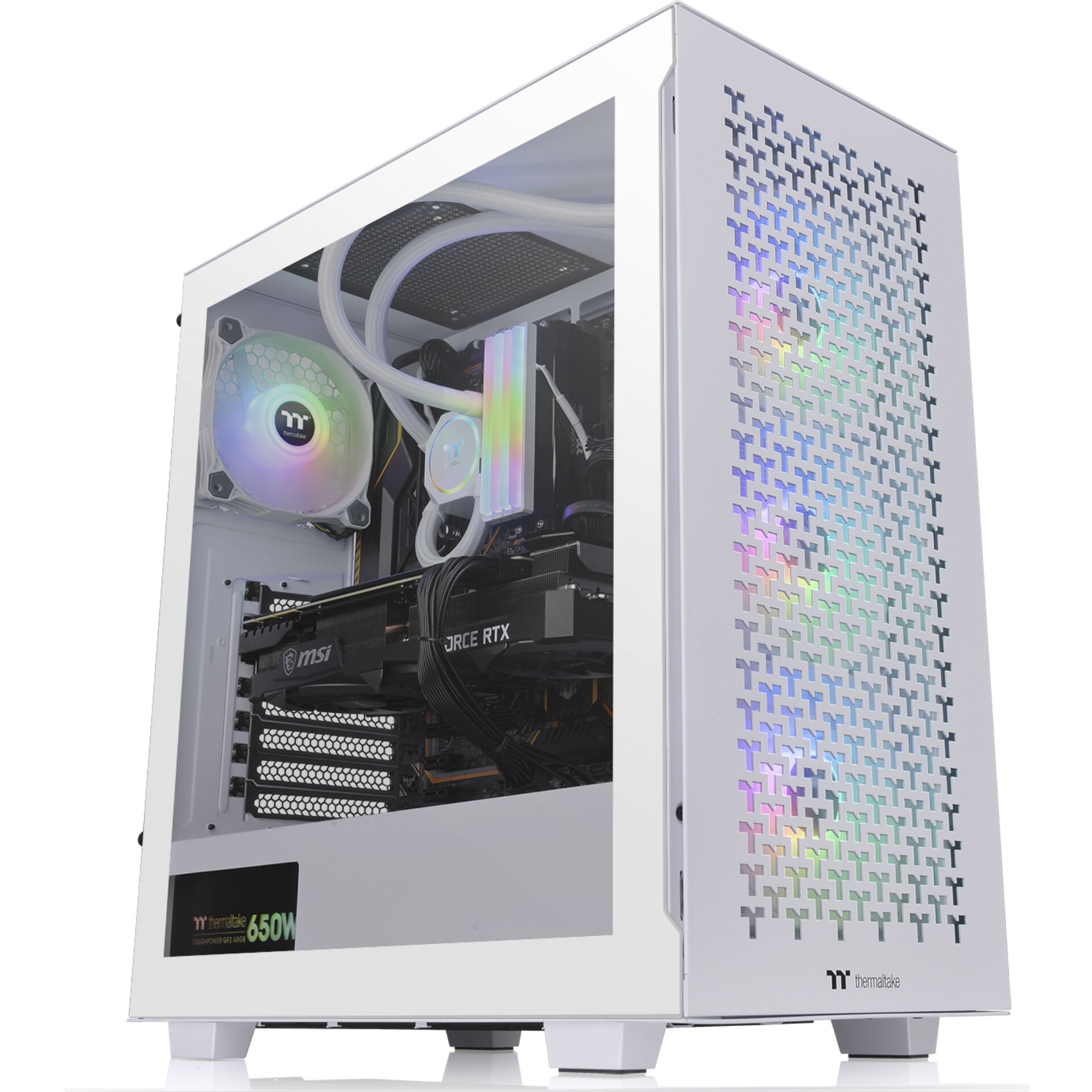 Thermaltake V350 TG ARGB Air Snow White