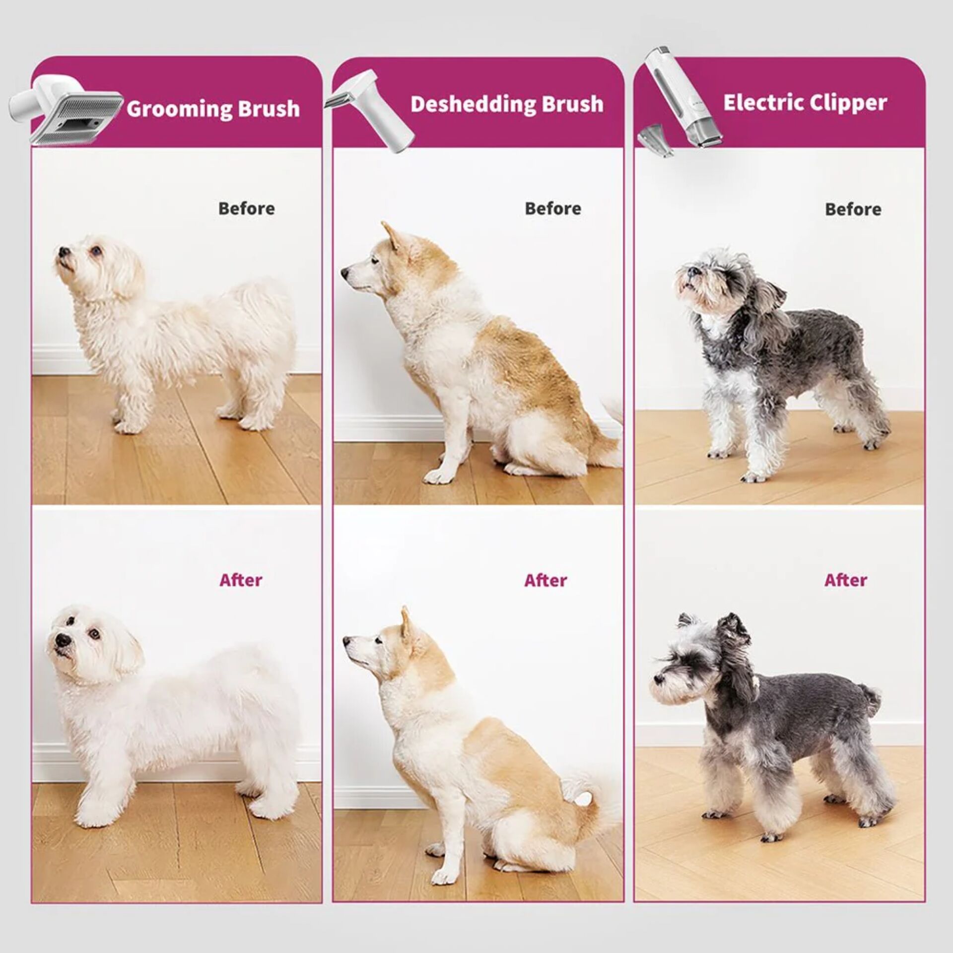 PETKIT Pet Grooming Vacuum Kit (LM4) 870228_04