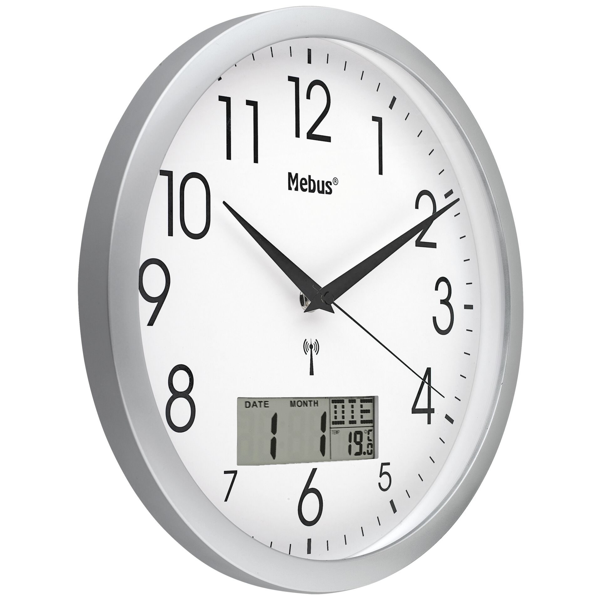 Mebus 19422 Funk-Wanduhr