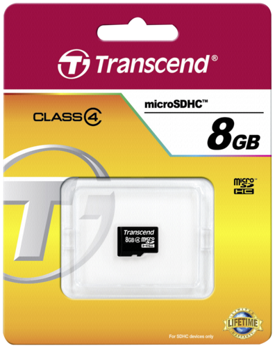 Transcend microSDHC          8GB