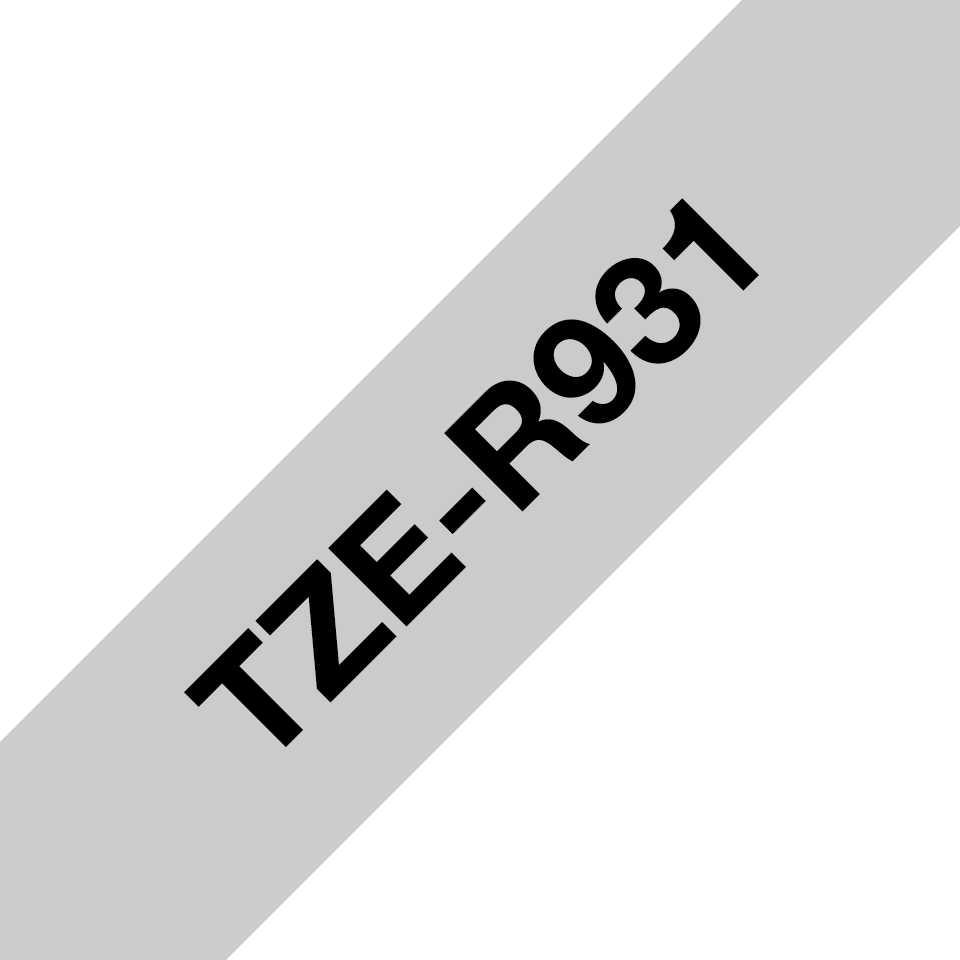 Brother TZE-R931 Farbband Schwarz – Ansicht 1