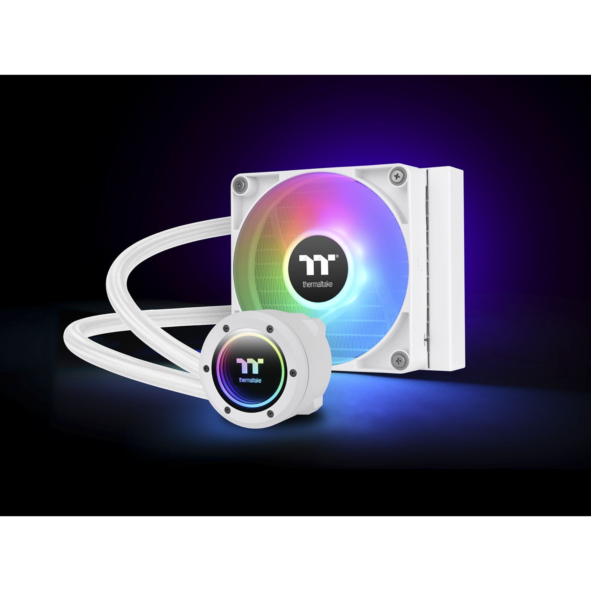 Thermaltake TH120 V2 ARGB Sync CPU Liquid Cooler Snow Edition 827213_07