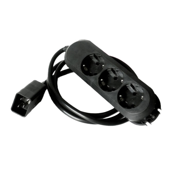 Online USV - Adapter Steckdosenleiste 16A
