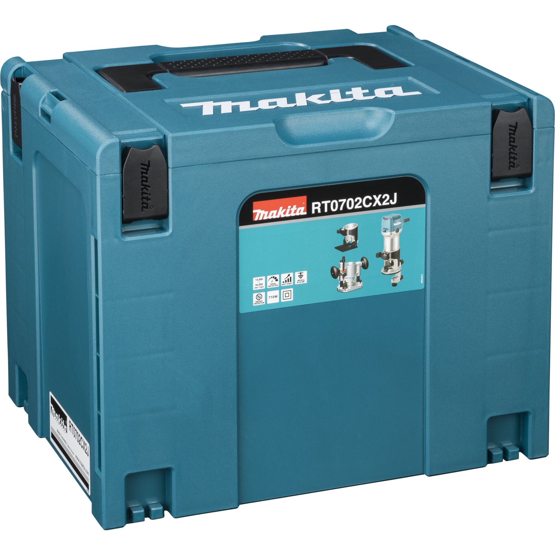 Makita RT0702CX2J Multifunktionsfräse