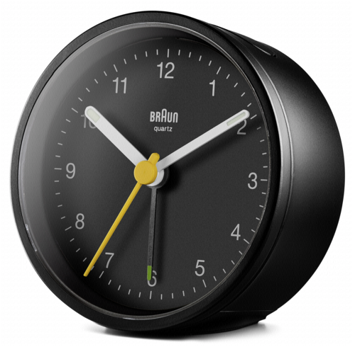 Braun BC 12 B Quarzwecker schwarz