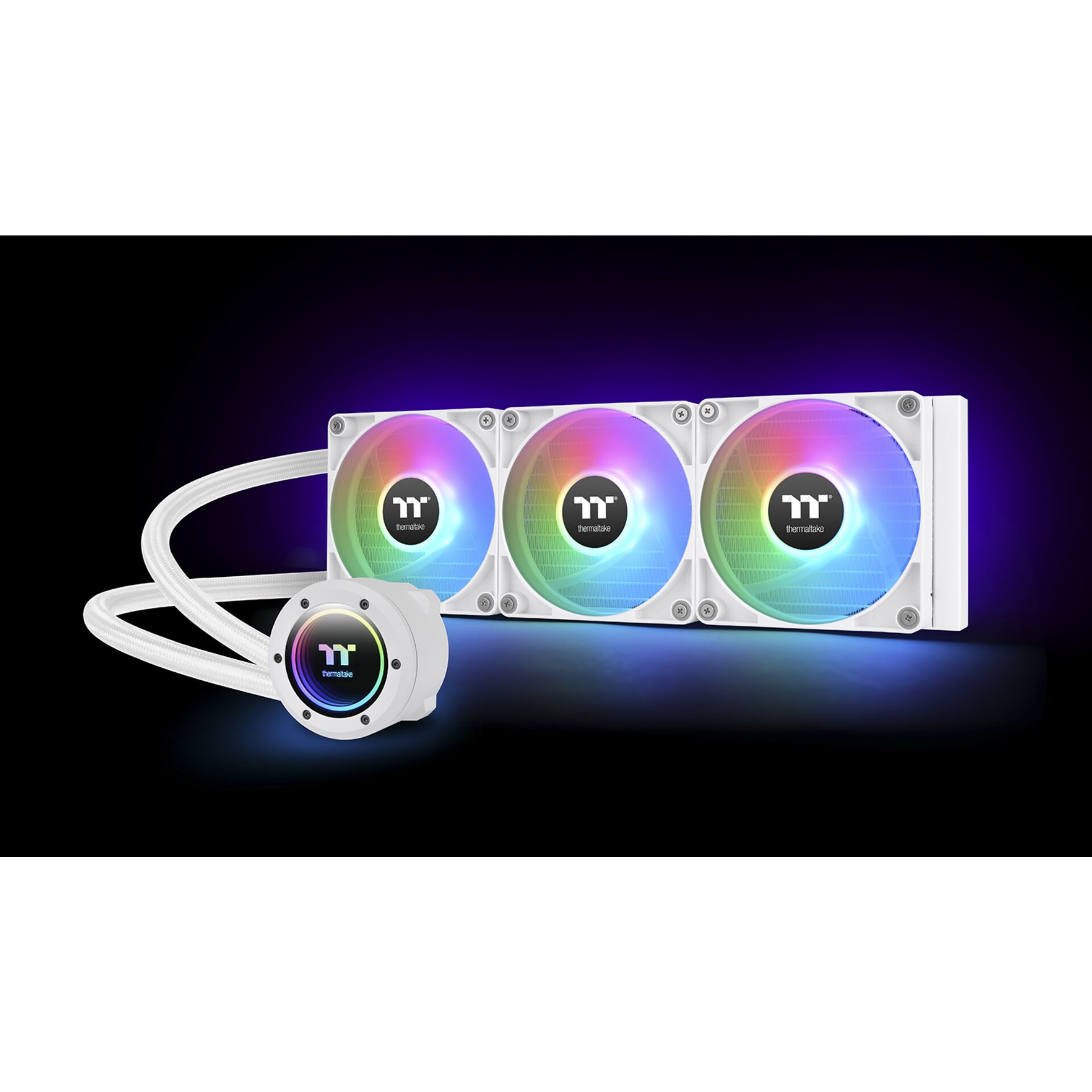 Thermaltake TH360 V2 ARGB Sync CPU Liquid Cooler Snow Edition 827227_07