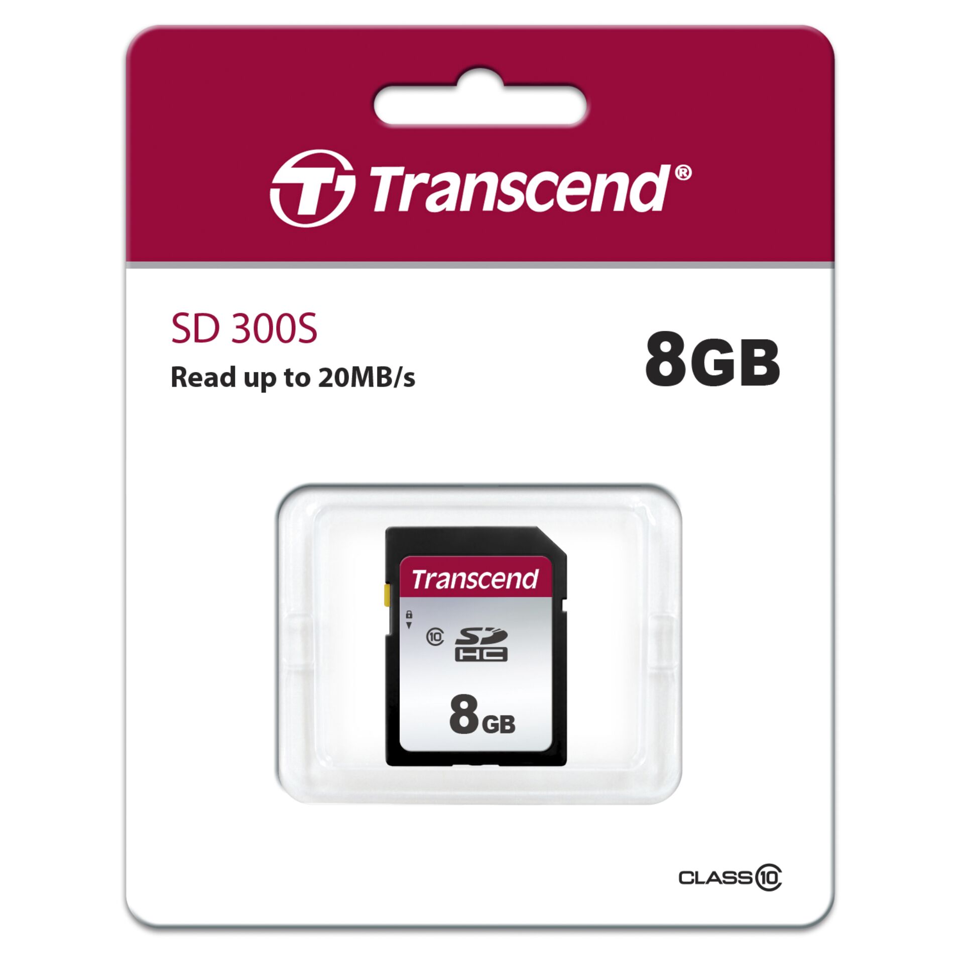 Transcend SDHC 300S          8GB Class 10 414493_01